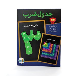 کارت جدول ضرب غنچه
